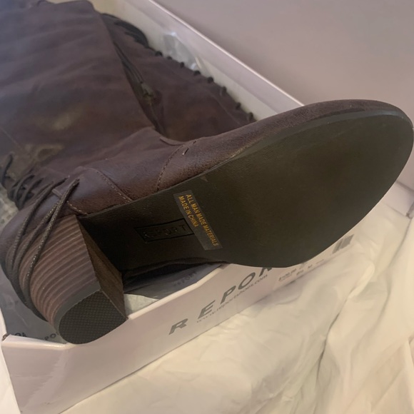 Report Brown Knee High Boots - Picture 5 of 8